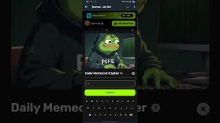 Meme Lab Daily Cipher Code Today 29 October