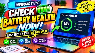 How to Check Your Laptop Battery Condition Easily