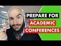 How to Prepare for an Academic Conference | 10 Essential Tips