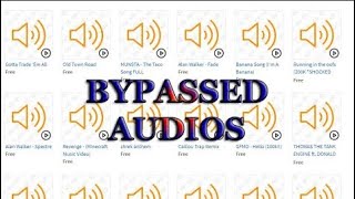 BYPASSED ROBLOX AUDIOS[70]2020
