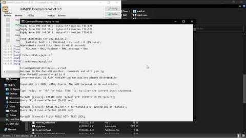 Teknologi Basis Data || Membuat Replikasi Satu Arah (Master To Slave) MYSQL Melalui CMD