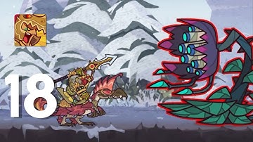 Dino Hero Go - Gameplay Walkthrough Part 18 - Chapter 8: Blizzard Mountain (Android, IOS)