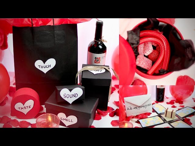 5 Senses Valentine's Gift For Him Ideas