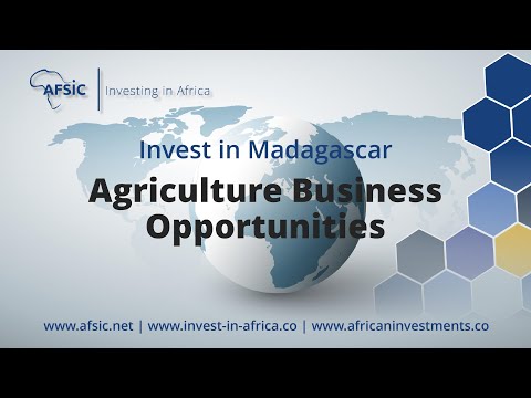 Invest Madagascar Agriculture - Business Opportunities in Madagascar Farming