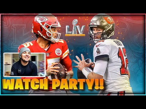 Kansas City Chiefs vs Tampa Bay Buccaneers Super Bowl LV (Super Bowl Watch Party!) (LIVESTREAM)