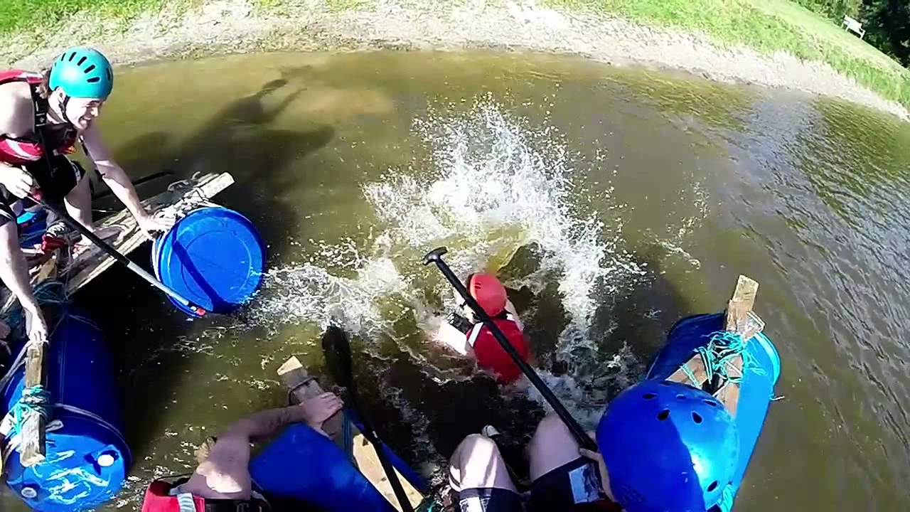 Capsized our raft! - YouTube