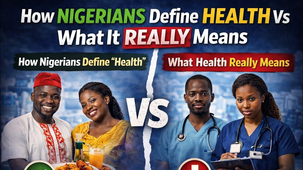 Нигерийское определение здоровья 😷😳❓