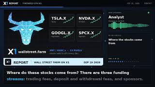 X1 Report: Your Liquidity Buys Wall Street — X1's First Stock-Paying Farm