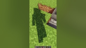 Automatic trash can in minecraft #shorts