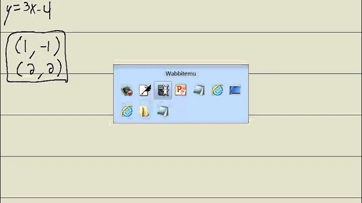 Technology in College Algebra - Systems of Non-Linear Equations - INTERSECT Method - TI-84 Plus