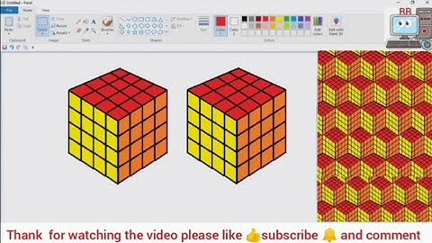 How to Draw a Rubik