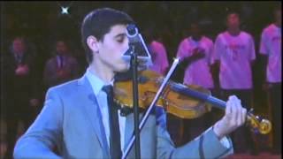 Cameron Alan-Lee National Anthem - Lakers Game  February, 11, 2014