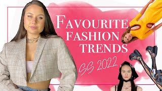 Favourite Fashion Trends Spring Summer 2022