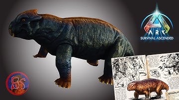 Lystrosaurus Creature Spotlight Including How to Tame One in Ark Survival Ascended