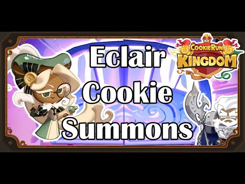 Summoning for Eclair Cookie || Cookie Run Kingdom - YouTube