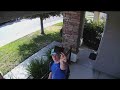 Teen finds a lost wallet with $1500 and returns it to homeowner while the cam is recording