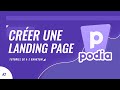  comment crer une page de vente de formation avec podia  