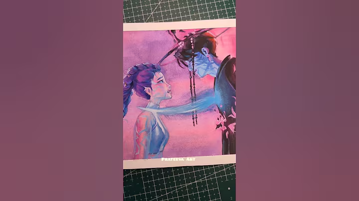 Drawing Jinu and Rumi from Kpop Demon Hunters #kpopdemonhunters #jinu #rumi #fanart