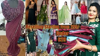Reselling All Type of Kurta/Anarkali/Palazo/Sharara/Skirt/Duppatta SetFrom 299-629 Part-3 #meesho