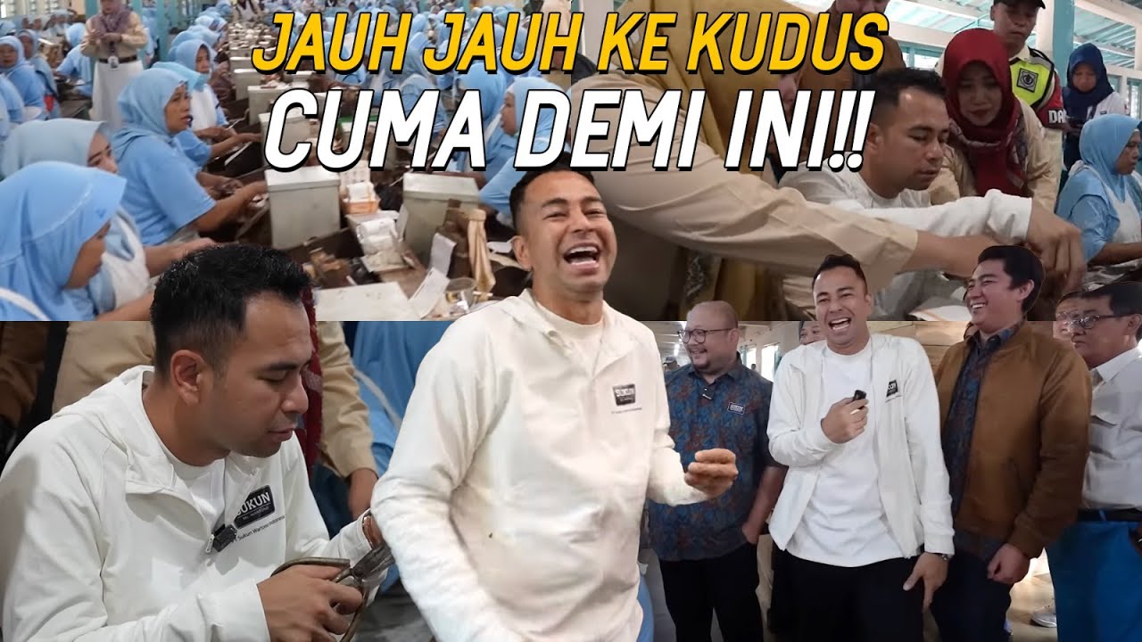 CUMA RAFFI YANG HEALINGNYA KELILING PARBRIK!!!OTAK BISNIS RAFFI TAK TERBENDUNG…