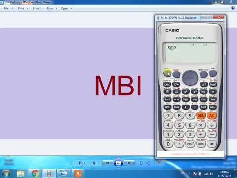 فيديو: كيف تحسب الدرجة على الآلة الحاسبة