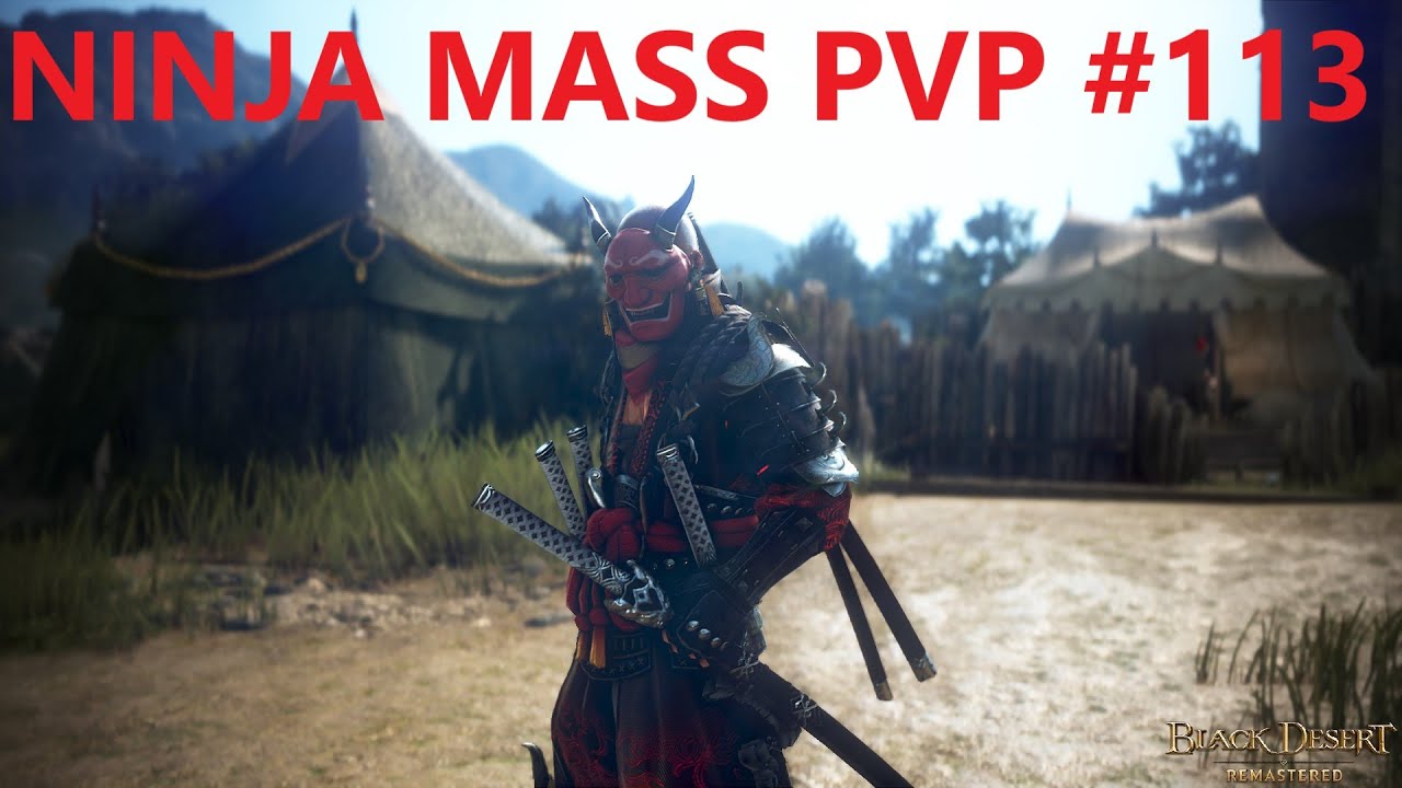[SPARTAN] Black Desert Ninja Mass PVP/ БДО Ниндзя Масс ПВП, PVP MONTAGE[