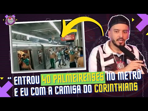 Lele encontrou a Mancha com a Camisa do Corinthians
