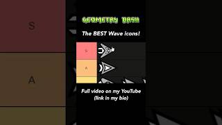 The BEST wave icons in Geometry Dash