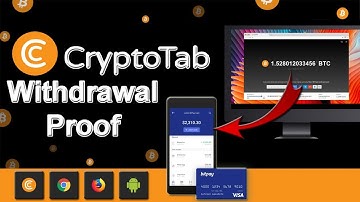 How To Withdraw Bitcoin From Cryptotab Live Withdrawal Proof
