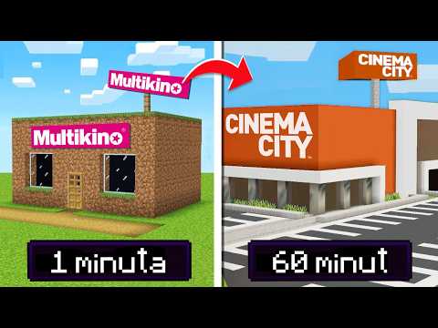 I Asked 10 RANDOM PEOPLE to Build a CINEMA in MINECRAFT!