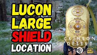 How to Get the Lucon Large Shield in Crimson Desert 🛡️ 4K 60FPS #crimsondesert