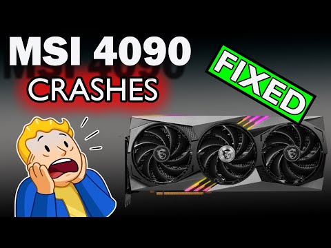 How to fix crashing 4090