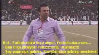 Sivasspor Ankaraspor maçında Bülent Uygun Çıldırdı.