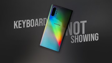 How to Fix Android Keyboard Not Showing Up (explained)