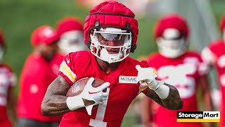 Running Backs Bringing the Energy | 2023 Kansas City Chiefs Training Camp