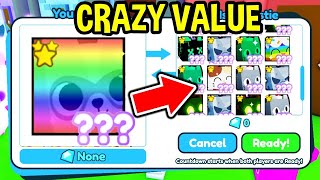 What Do People Trade for a RAINBOW HUGE SUPER CORGI in Pet Simulator X