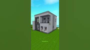 Mini World: Xây nhà hiện đại cỡ trung