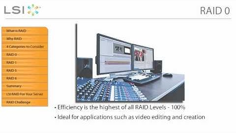 LSI Basic RAID Building Blocks