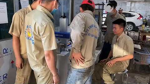 Bàn Giao Máy khắc Laser Trên Kim Loại Tại Công Ty Thiên An - Thường Tín Hà Nội