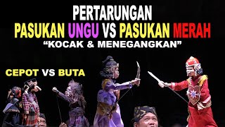 [Kocak & Menegangkan] Pertarungan Pasukan Merah VS Pasukan Ungu (Kang Uju K.O)🤣🤣🤣