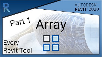 How to Use the Array Tool | Revit