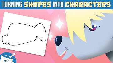 Artists Turn Random Shapes into Characters