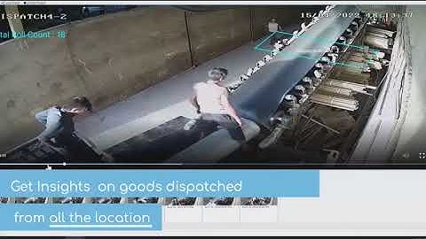 Real-Time Goods Counting at Loading Docks Using AI Video Analytics | AIVID