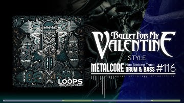 Metalcore Backing Track / Drum And Bass / Bullet For My Valentine Style / 180 bpm Jam in D Minor