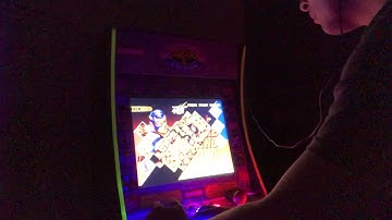 Capcom vs SNK 2 on Pi4 arcade1up mod
