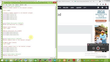 Practical No. 10: Write Python program to demonstrate math built-in functions(Any 2 programs)