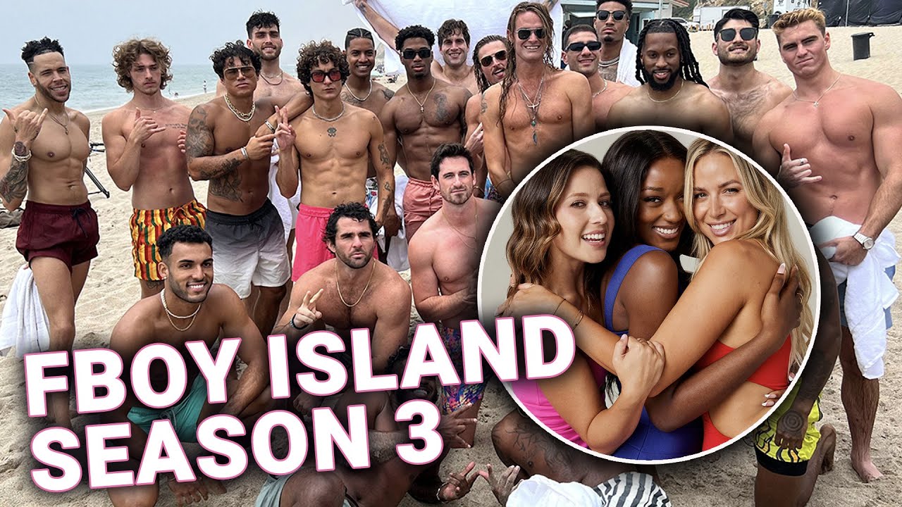 Fboy Island Season 3 Cast Photos with Bachelorette Katie Thurston, Hali Okeowo & Danielle Grace!