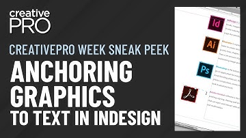InDesign: Anchoring Graphics to Text (Video Tutorial)