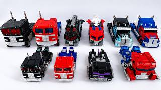 Transformers Optimus prime and Nemesis Prime Toy Comparison! Which Transformers Version Is The Best