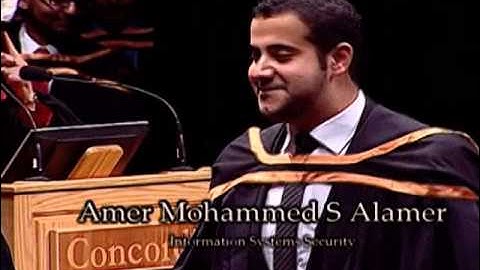 Fall 2012 Convocation Ceremony - Engineering & Computer Science and Fine Arts